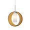 Besa Lighting Plato Cord Pendant, Amber/Opal, Satin Nickel Finish, 1x60W Incandescent 1JT-PLATOAM-SN - alternate 1